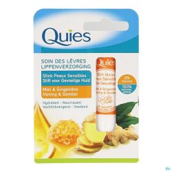 Quies Stick Levres Peau Sensible Miel&gingem. 4,5g