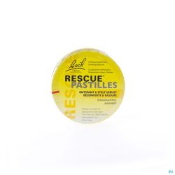 Bach Rescue Pastilles Orange S/sucre 50g