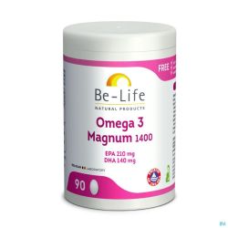 Omega 3 Magnum 1400 Be Life Caps 90 Pf01212