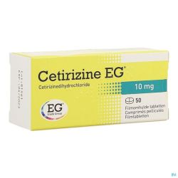 Cetirizine EG          Comp 50X10Mg