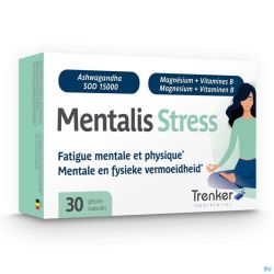 Mentalis Stress Caps 30