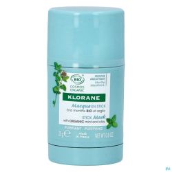 Klorane Visage Menthe Aquatique Masque Stick 25g