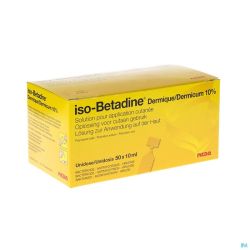 Iso Betadine Derm 10% 50x10ml Ud