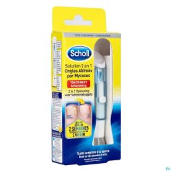 Scholl Cure Ongles Fongiques 3,8ml + 5 Limes