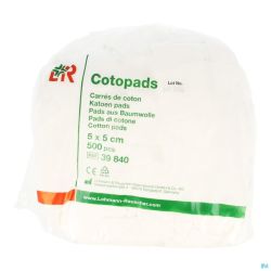 Cotopads Piece De Coton 5x 5cm 500 39840