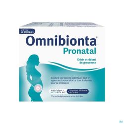 Omnibionta Pronatal: Désir et début de grossesse - Boîte 12 semaines (84 comprimés) 
