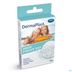Dermaplast Aqua Vingers Mix 16 P/s