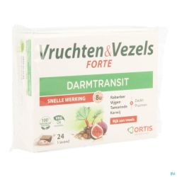 Ortis Fruits & Fibres Forte Cubes 24