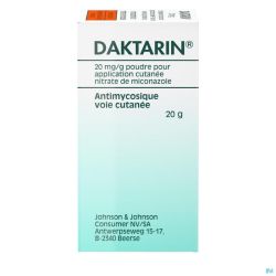 Daktarin Pulv Derm 1 X 20g 2%