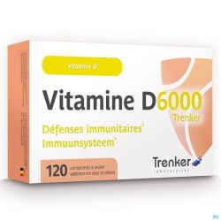 Vitamine D6000 Trenker Comp 120