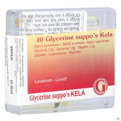 Glycerine Kela Pharma Baby - Inf Supp 10