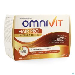 Omnivit Hair Pro Nutri Radiance Caps 120