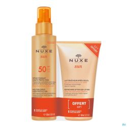 Nuxe Sun Duo Spf50 Spray Fondant 150ml+a/sun 100ml