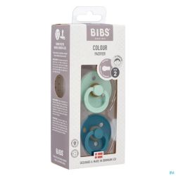 Bibs 2 Tetine Duo Mint/forest Lake 2