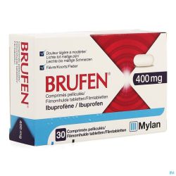 Brufen 400mg Comp Pell Tabl 30 X 400mg