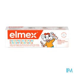Elmex Dentifrice Enfant 2-6 Ans 50ml