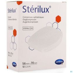 Sterilux Comp.ocul. 56x70 St.10 P/s