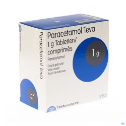 Paracetamol Teva 1g Comp 120 X 1g Blister