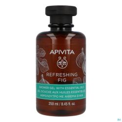 Apivita Refreshing Fig Shower Gel Ess. Oils 250ml