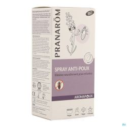 Aromapoux Bio Spray A/poux 30ml + Peigne