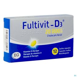 Fultivit-D3 20000Iu Caps Molle 12