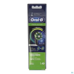 Oral-b Refill Eb50-3 Crossaction Black 3