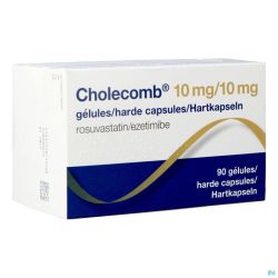 Cholecomb 10mg/10mg Caps Dur 90