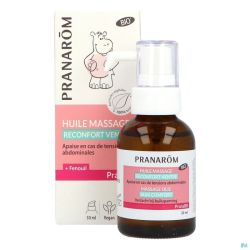 Pranabb Huile Massage Reconfort Ventre 30ml