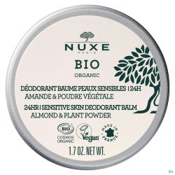 Nuxe Bio Deo.baume Peaux Sensibles 24h Amande 50g