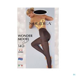 Solidea Collant Wonder Model 140 Opaq Nero 5x-xxl