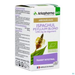 Arkogelules Ispaghul Psyllium Blond Bio Caps 45