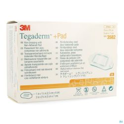 Tegaderm + Pad 3m Transp Steril 5cmx 7cm 50 3582