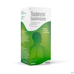 Toularynx Guaifenesine 13,33mg/ml Sirop 180ml