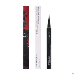 Korres Km Minerals Liquid Eyelin.pen 01 Black 1ml