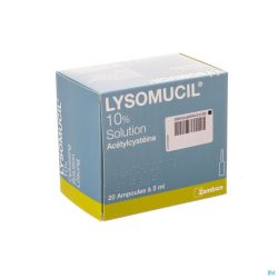 Lysomucil 10% Amp 20 X 300mg/3ml