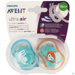 Philips Avent Sucette +18m Air Singe Leopard