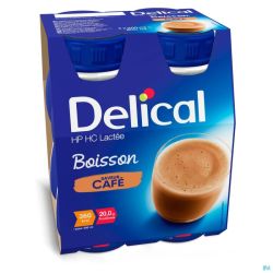 Delical Boisson Lactée Hp-hc Café 4x200ml