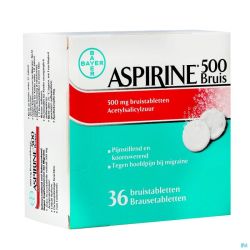 Aspirine 500mg Comp Eff 36