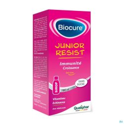 Biocure Junior Sirop Sans Sucre 180ml