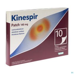 Kinespir Patch 140mg Emplatres 10