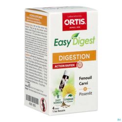 Ortis Easy Digest Shots 4x15ml