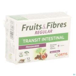 Ortis Fruits & Fibres Regular Cubes 2x6