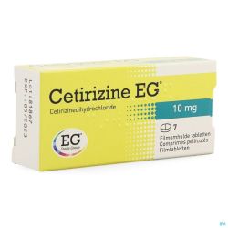 Cetirizine Eg           Comp 7X10Mg