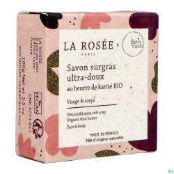 La rosee savon surgras ultra doux naturel 100g
