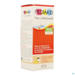 Pediakid Fer+vit B Sol Buv Fl 125ml