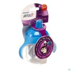 Philips Avent Gobelet Anti Fuite Pinguin Bleu 260ml SCF753/05