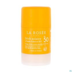 La rosee stick solaire huile abricot bio ip50