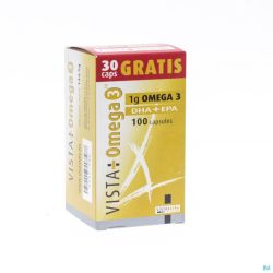 Vista Omega 3 Caps 70+30 Gratuit Promo