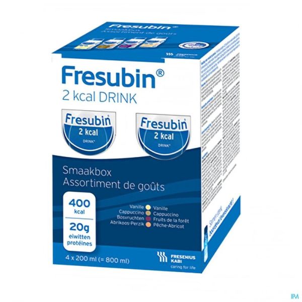 Assortiment de goûts Fresubin 2kcal Drink 