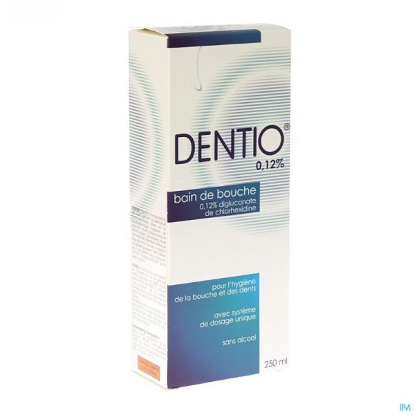 Dentio Bleu 0,12% Bain De Bouche 250ml